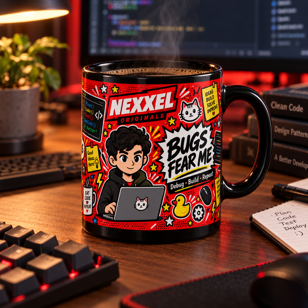 Bugs Fear Me Mug