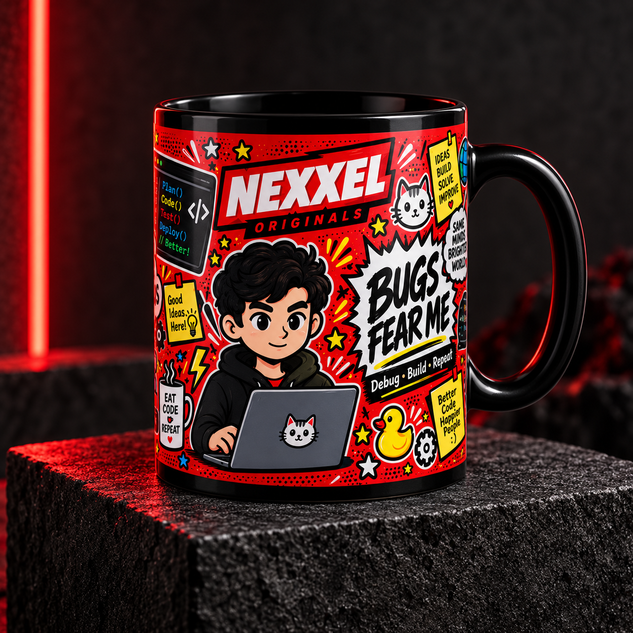 Bugs Fear Me Mug