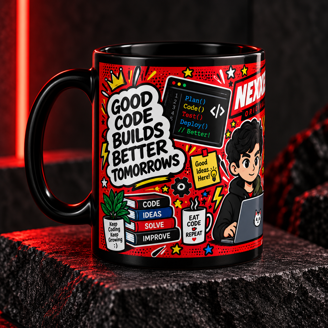 Bugs Fear Me Mug